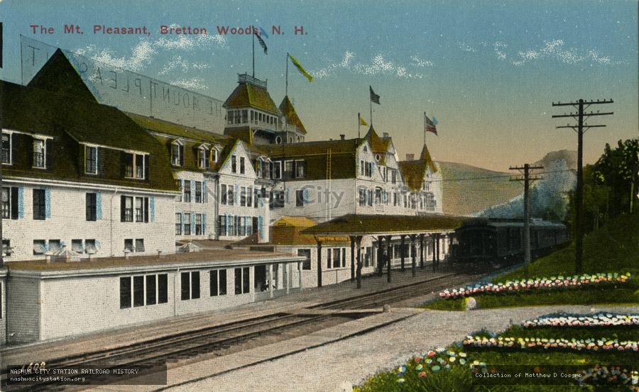 Postcard: The Mt. Pleasant, Bretton Woods, New Hampshire